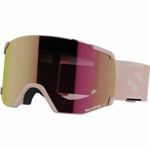 Salomon S/VIEW Uniszex síszemüveg, rózsaszín, méret kép