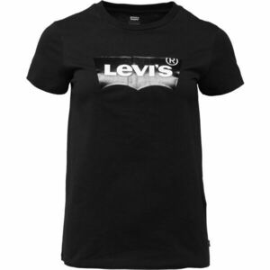 Levi's® THE PERFECT TEE CLEAR FOIL Női póló, fekete, méret kép