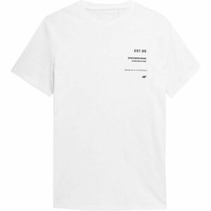 4F MEN´S T-SHIRT Férfi póló, fehér, méret kép