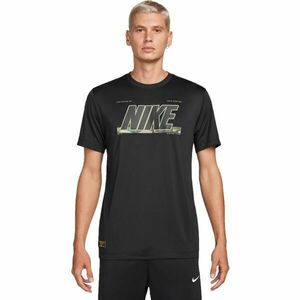 Nike DRI-FIT Férfi póló, fekete, méret kép