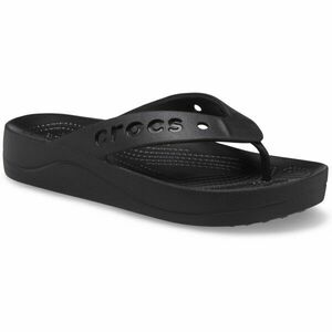Crocs BAYA PLATFORM FLIP Női flip-flop papucs, fekete, méret 41/42 kép