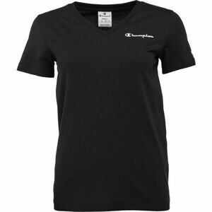 Champion V-NECK T-SHIRT Női póló, fekete, méret kép
