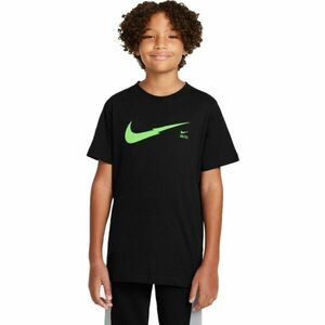 Nike NSW ZIGZAG SS TEE Fiú póló, fekete, méret kép