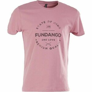 FUNDANGO BASIC Férfi póló, rózsaszín, méret kép
