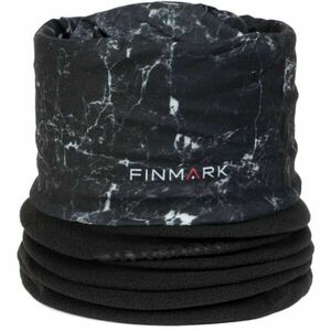 Finmark FSW-233 Multifunkcionális kendő fleece résszel, fekete, méret kép