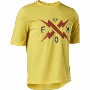 Fox RANGER DR SS YTH Gyerek kerékpáros póló, sárga, méret kép