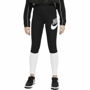 Nike NSW GX HW LEGGING Lány legging, fekete, méret kép