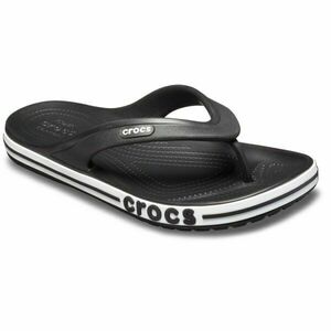 Crocs BAYABAND FLIP Uniszex flip-flop papucs, fekete, méret 39/40 kép
