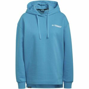 adidas TX LOGO HOODY Női outdoor pulóver, kék, méret kép