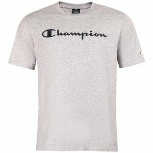 Champion CREWNECK LOGO T-SHIRT Férfi póló, szürke, méret kép