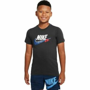 Nike NSW SI SS TEE Fiú póló, sötétszürke, méret kép