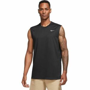 Nike DRI-FIT LEGEND Férfi ujjatlan póló, fekete, méret kép