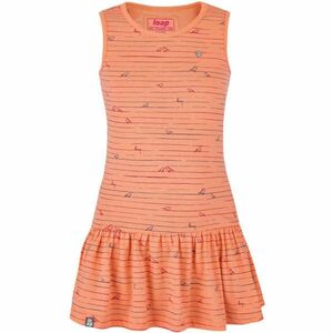Loap BARISA Lány ruha, narancssárga, méret kép