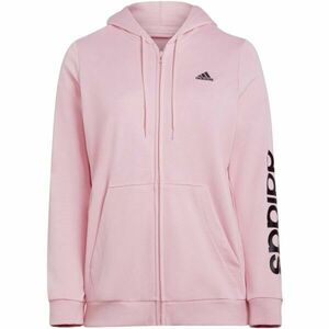 adidas LIN FT FZ HD WIN Női pulóver, rózsaszín, méret kép