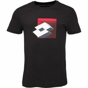 Lotto LOSANGA 3D TEE Férfi póló, fekete, méret kép