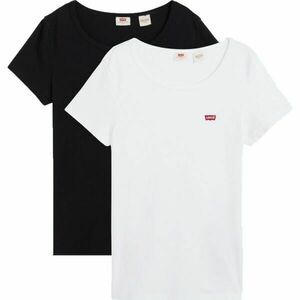 Levi's® 2PACK CREWNECK TEE Női póló, fehér, méret kép