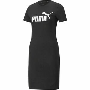 Puma ESS SLIM TEE DRESS Női ruha, fekete, méret kép
