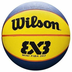 Wilson FIBA 3X3 MINI RUBBER BSKT Mini kosárlabda, sárga, méret kép
