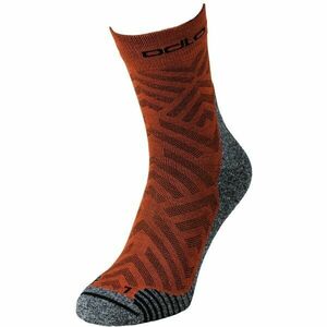 Odlo ACTIVEWARM HIKE GRAPHIC SOCKS Túrazokni, piros, méret kép