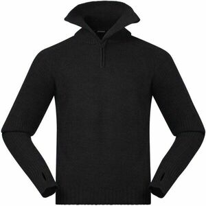 Bergans ULRIKEN Férfi pulóver, fekete, méret kép