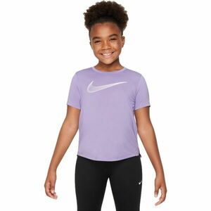 Nike ONE Lány póló, lila, méret kép