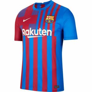 Nike FC BARCELONA 2021/22 HOME Férfi futballmez, piros, méret kép