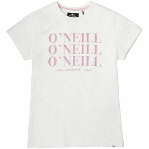 O'Neill LG ALL YEAR SS T-SHIRT Lány póló, fehér, méret kép