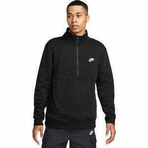 Nike M NSW CLUB BB HZ TOP Férfi pulóver, fekete, méret kép