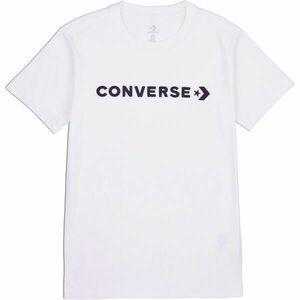 Converse CF STRIP WORDMARK SS TEE Női póló, fehér, méret kép