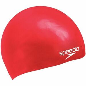 Speedo MOULDED SILC CAP JU Junior úszósapka, piros, méret kép