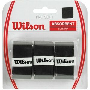 Wilson PRO SOFT OVERGRIP Grip teniszütőre, fekete, méret kép