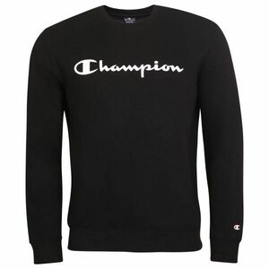 Champion CREWNECK SWEATSHIRT Férfi pulóver, fekete, méret kép