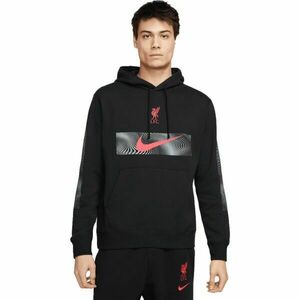 Nike LFC M NSW CLUB HOODIE PO BB AW Férfi pulóver, fekete, méret kép