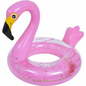 HS Sport GLITTER FLAMINGÓ Felfújható úszógumi, rózsaszín, méret kép