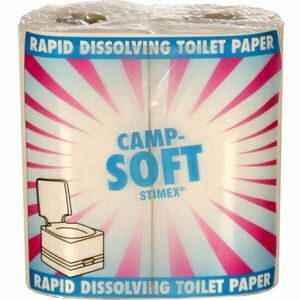 STIMEX SUPER SOFT WC-papír vegyi WC-hez, fehér, méret kép