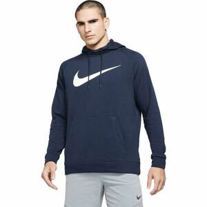 Nike DRY HOODIE PO SWOOSH M Férfi pulóver edzéshez, sötétkék, méret kép