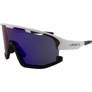 Laceto DEXTER Sportos napszemüveg, fehér, méret kép