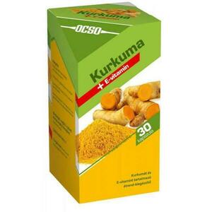 Kurkuma+E-vitamin kapszula 30 db kép