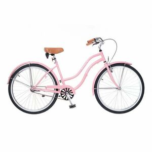 Kerékpár Neuzer Cruiser 26" Beach női Rózsaszín kép