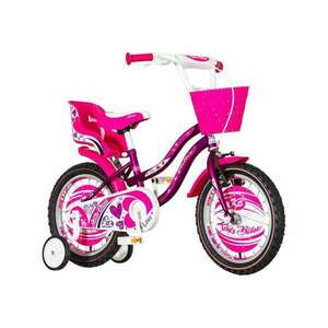 Gyerek kerékpár VENERA LITTLE HEART 16" rózsaszín színű 1160071 2022 kép