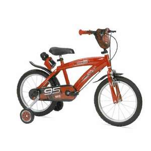 Huffy Disney Verdák Gyermekkerékpár - Piros (16-os méret) kép