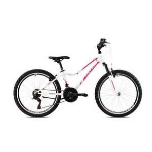 Capriolo DIAVOLO DX 400 FS hegyi kerékpár 24'|18HT white-pink 13'... kép