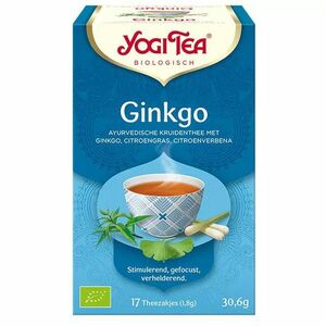 Ginkgo bio tea - Yogi Tea kép