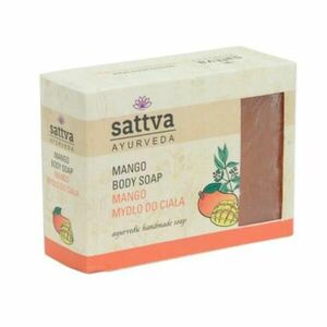 Ajurvédikus kézműves szappan - Mangó 125g - Sattva Ayurveda kép