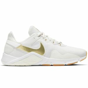 NIKE-Wmns Legend Essential 2 platinum tint/metallic gold Fehér 37, 5 kép