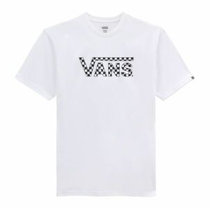 VANS-CHECKERED -B WHITE-BLACK Fehér L kép