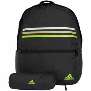 ADIDAS-CLASSIC 3S PC BLACK/SSLIME Fekete 27, 75L kép