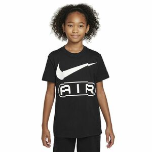 NIKE-G NSW TEE BOY AIR-010 BLACK Fekete XS kép