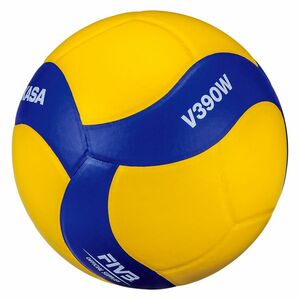 MIKASA-V390W FIVB ACCORDING Kék 5 kép