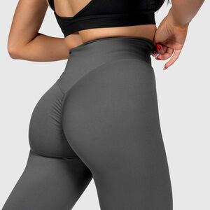 Magasderekú leggings Iron Aesthetics Adapt, szürke kép